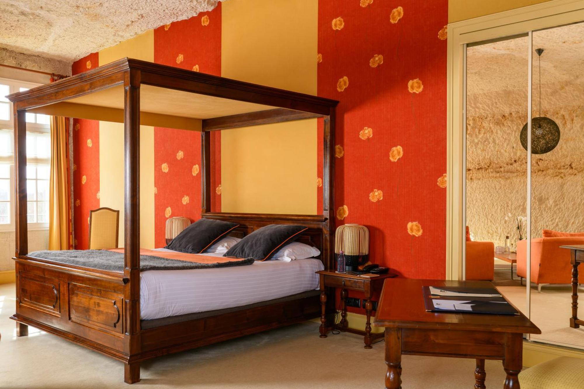Hotel Les Hautes Roches Rochecorbon Kültér fotó