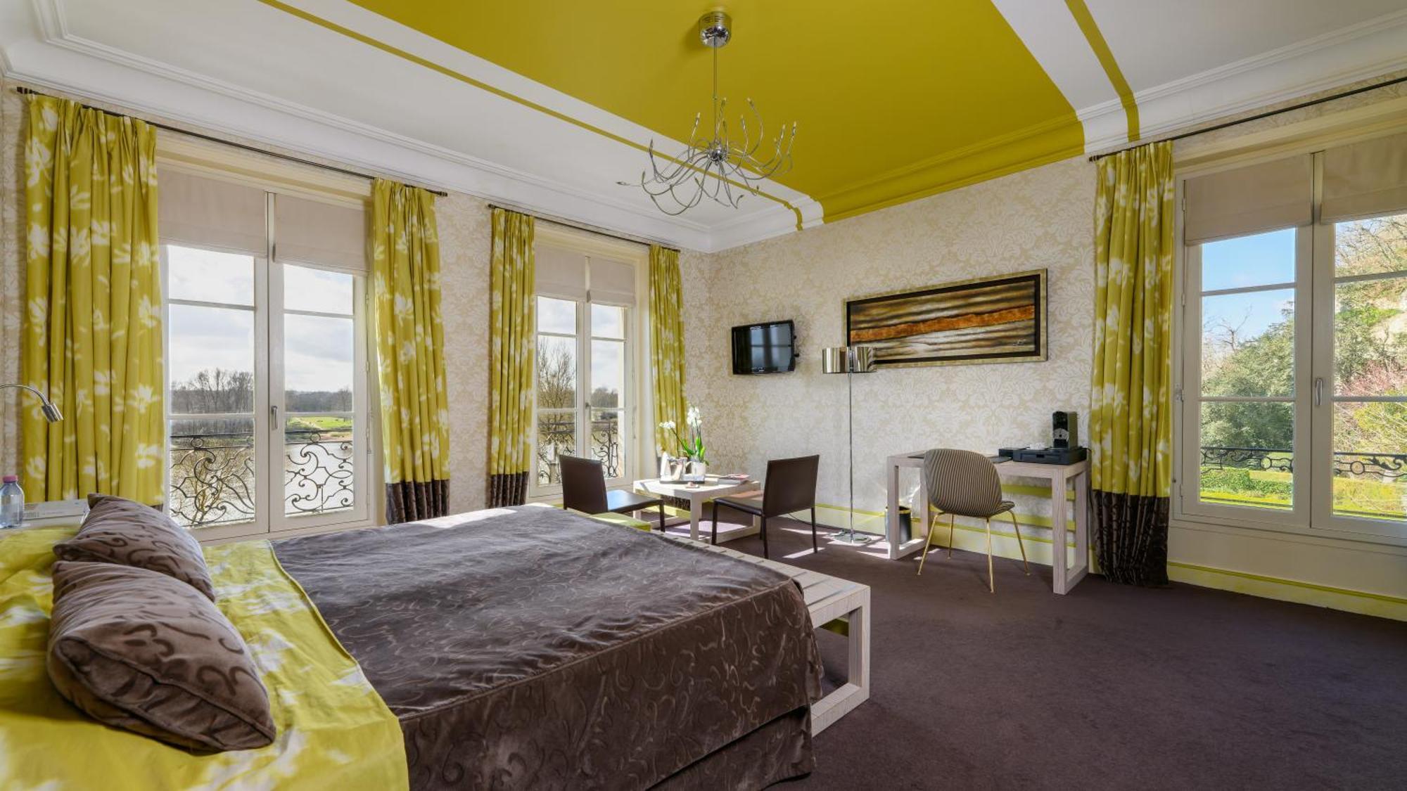 Hotel Les Hautes Roches Rochecorbon Kültér fotó