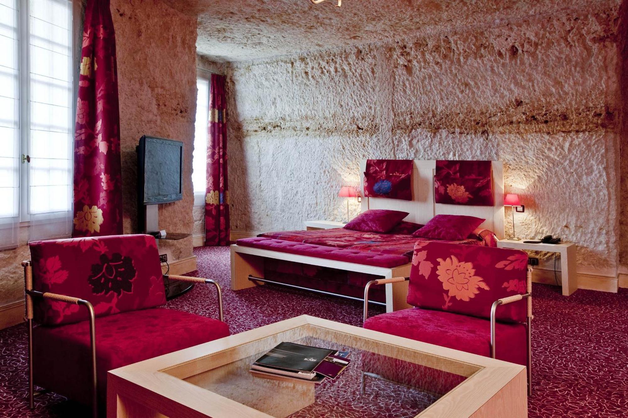 Hotel Les Hautes Roches Rochecorbon Kültér fotó
