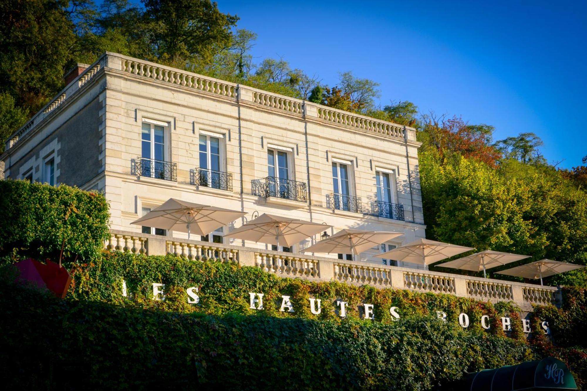 Hotel Les Hautes Roches Rochecorbon Kültér fotó