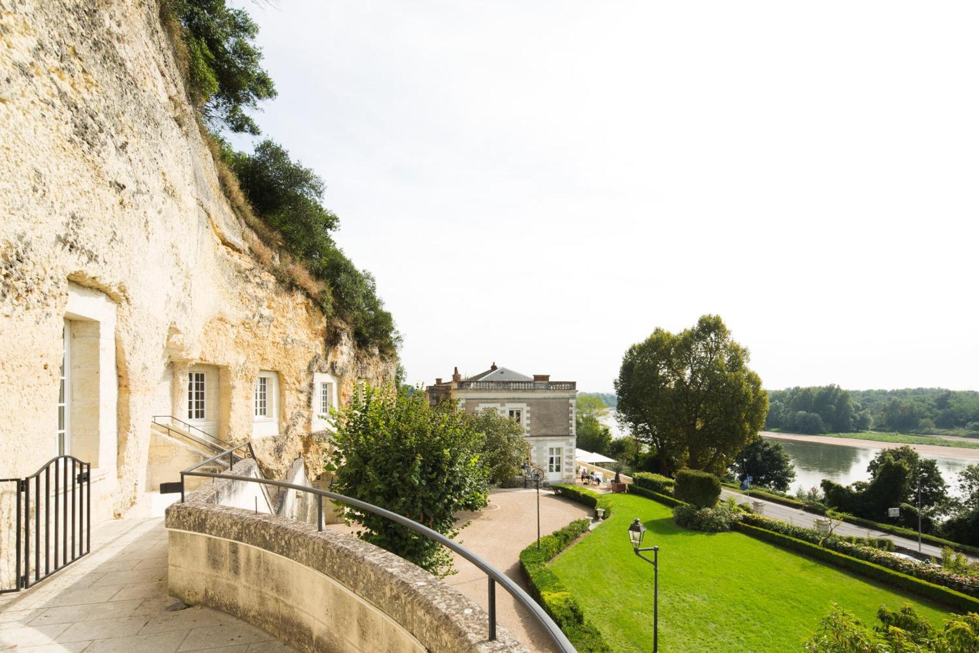 Hotel Les Hautes Roches Rochecorbon Kültér fotó