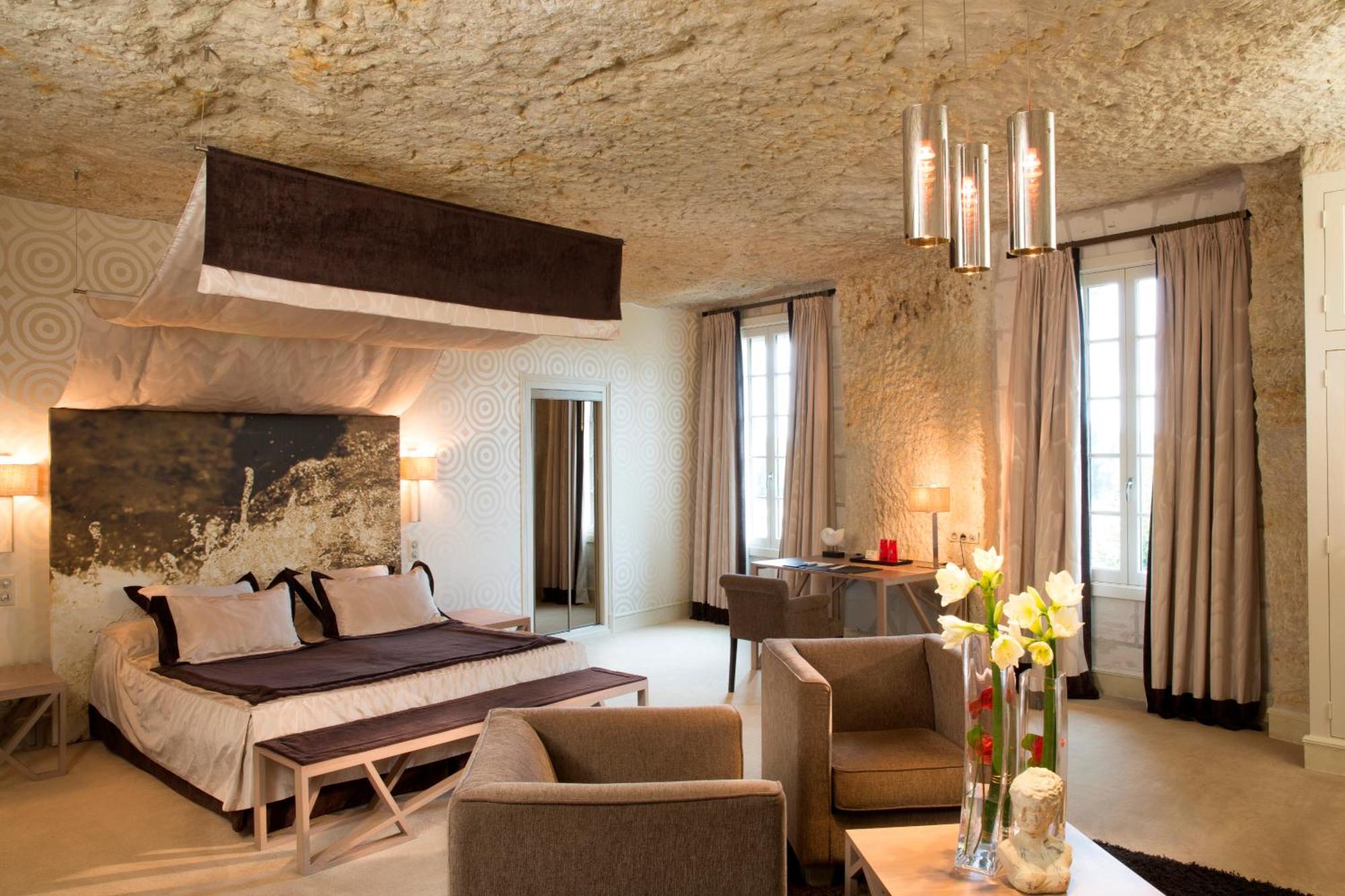Hotel Les Hautes Roches Rochecorbon Kültér fotó