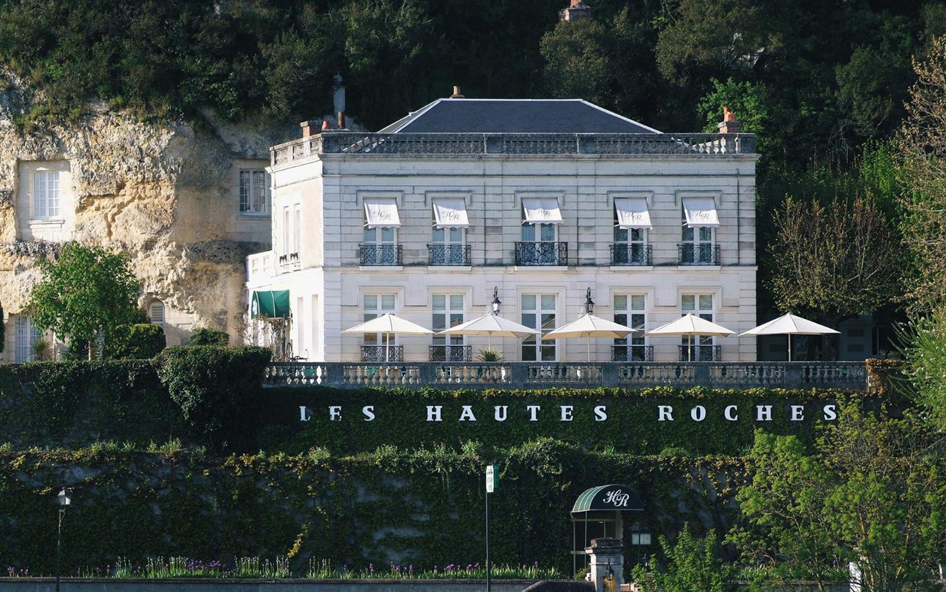 Hotel Les Hautes Roches Rochecorbon Kültér fotó