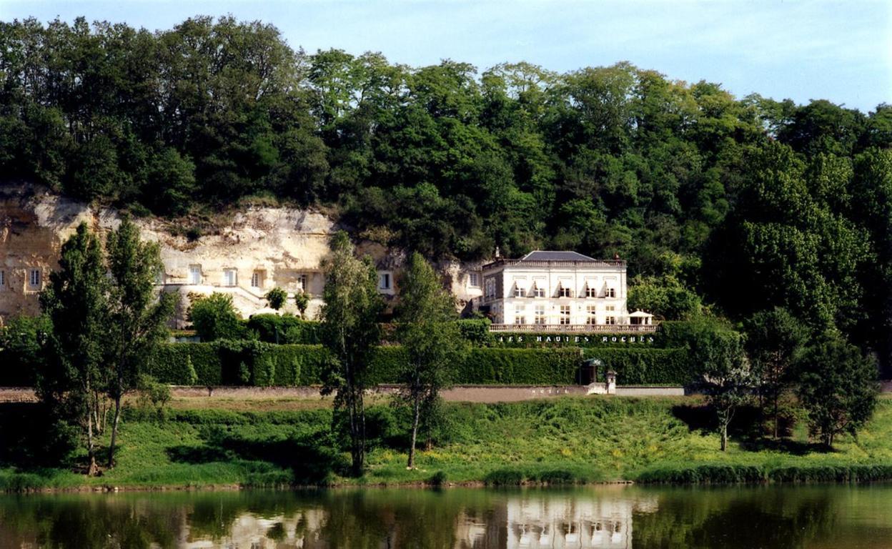 Hotel Les Hautes Roches Rochecorbon Kültér fotó