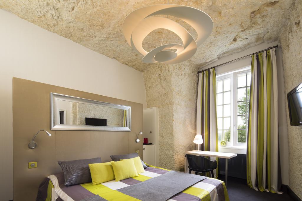 Hotel Les Hautes Roches Rochecorbon Kültér fotó