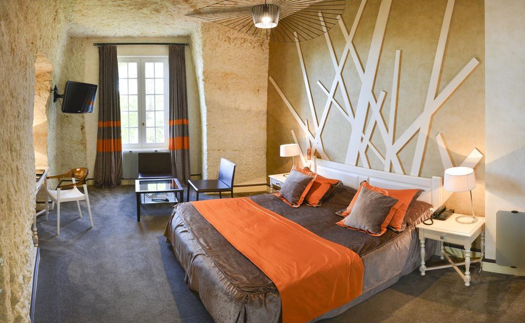 Hotel Les Hautes Roches Rochecorbon Kültér fotó