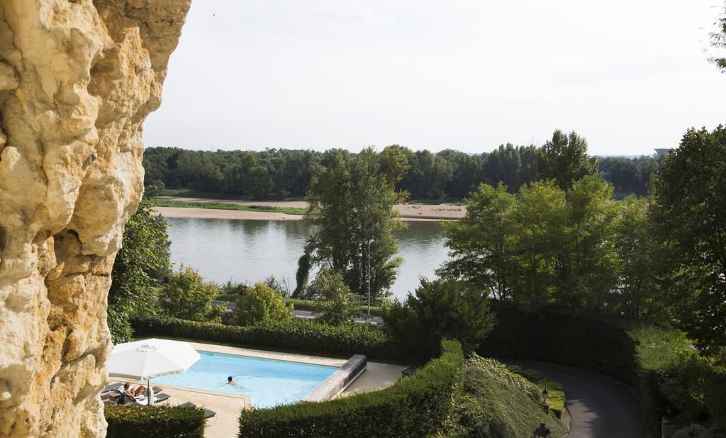 Hotel Les Hautes Roches Rochecorbon Kültér fotó