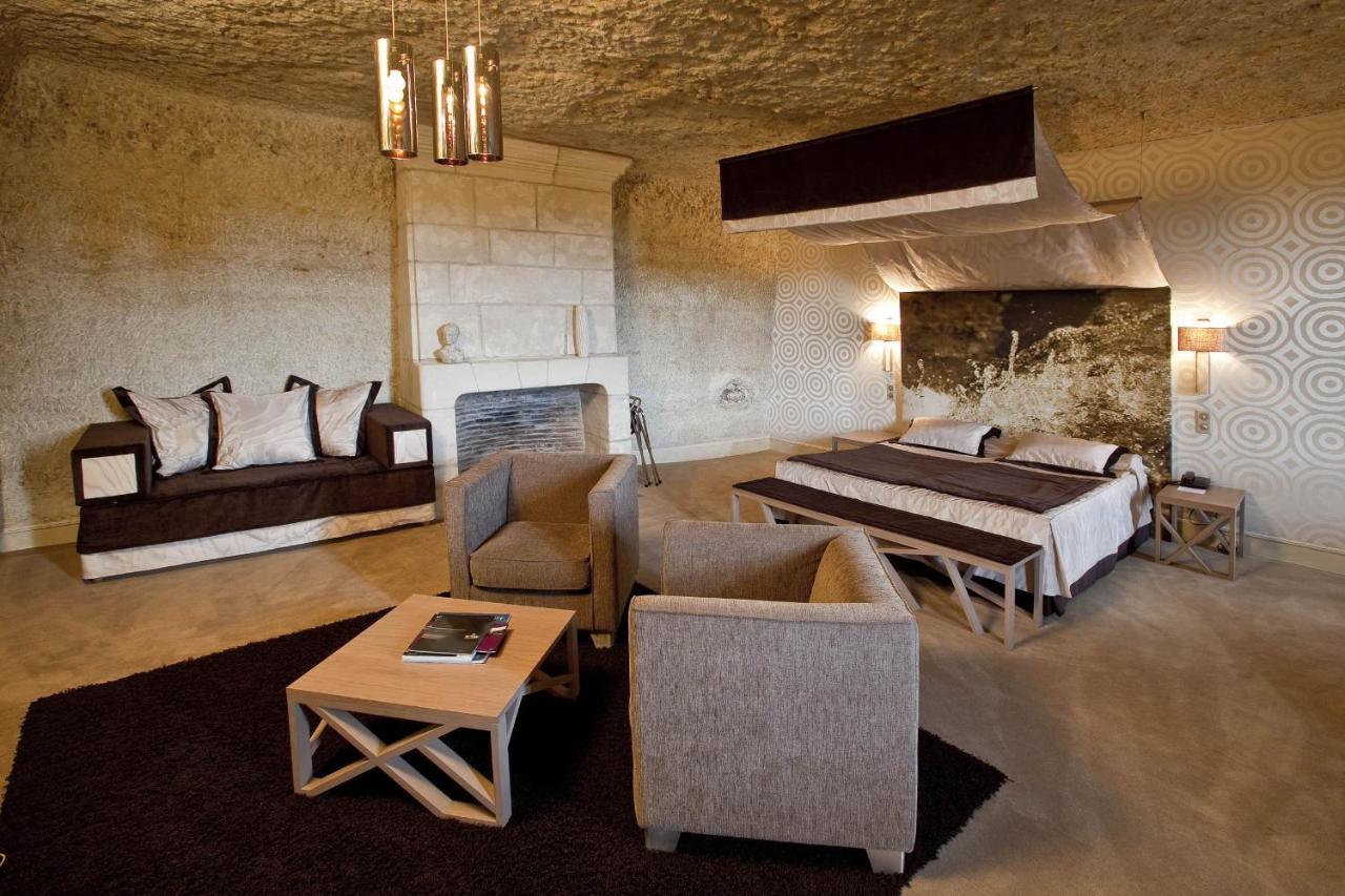 Hotel Les Hautes Roches Rochecorbon Kültér fotó